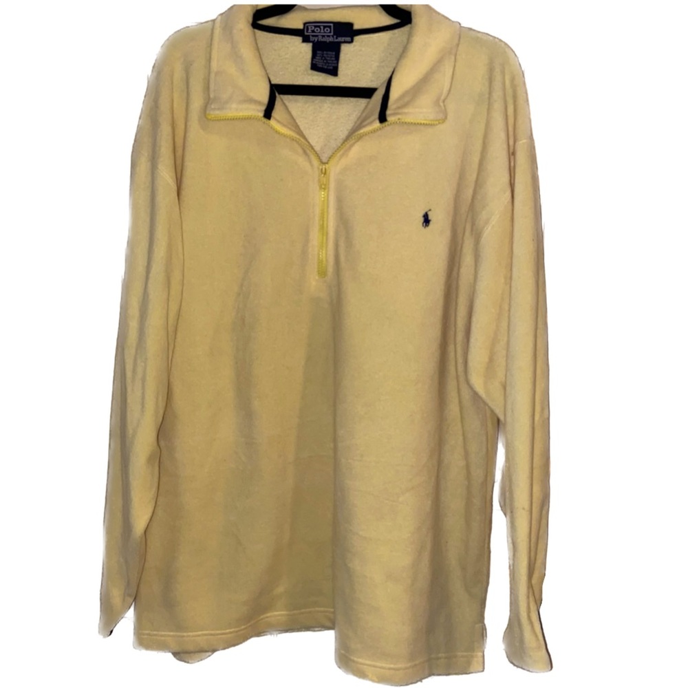 Vintage Polo by Ralph Lauren Quarter Zip Fleece XXL
